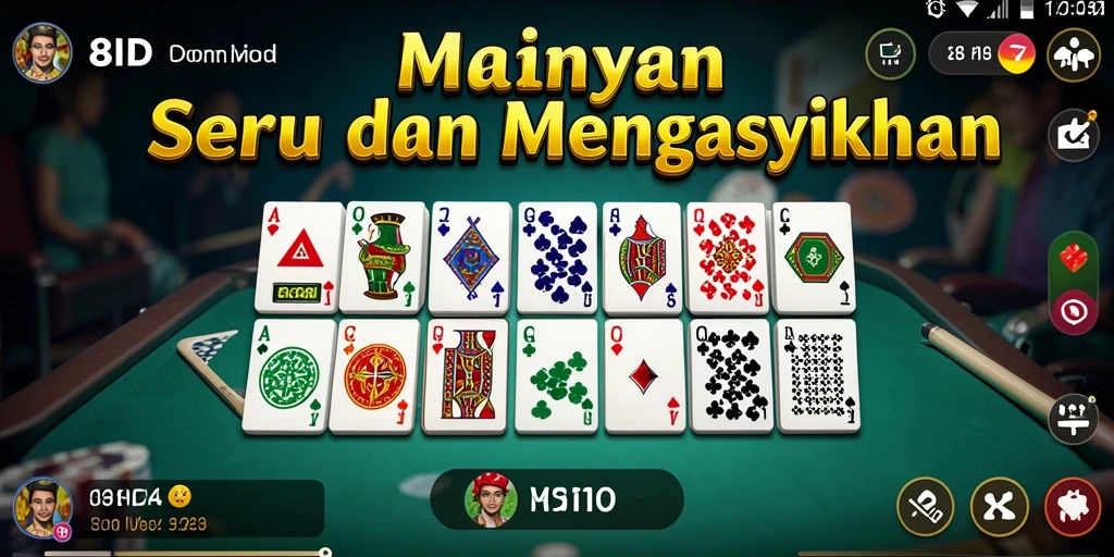 Tampilan gameplay seru dalam 8ID dengan grafis menarik.