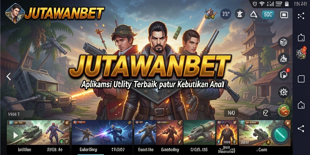 Tampilan antarmuka JUTAWANBET yang intuitif dan menarik.