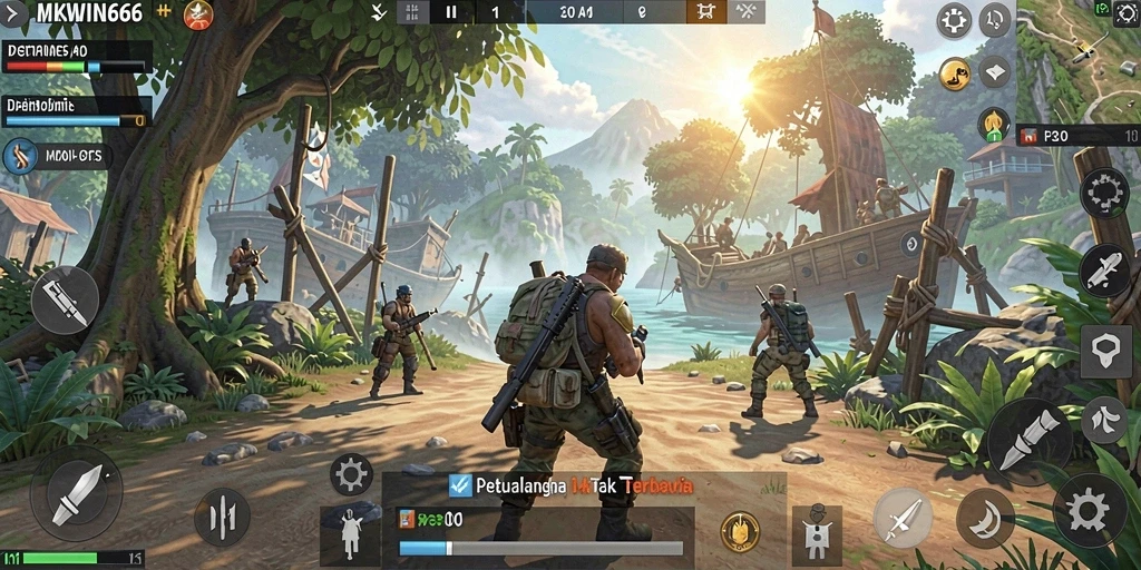 Gameplay seru di MKWIN666 dengan dunia terbuka penuh petualangan.