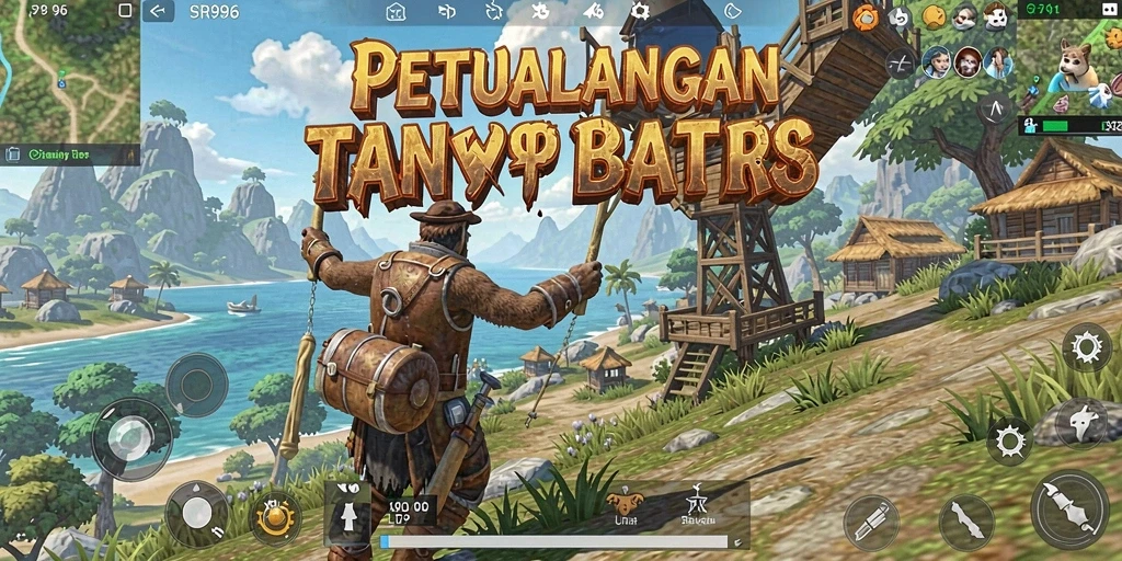 Gameplay menarik di dunia terbuka SR996 dengan berbagai aktivitas.
